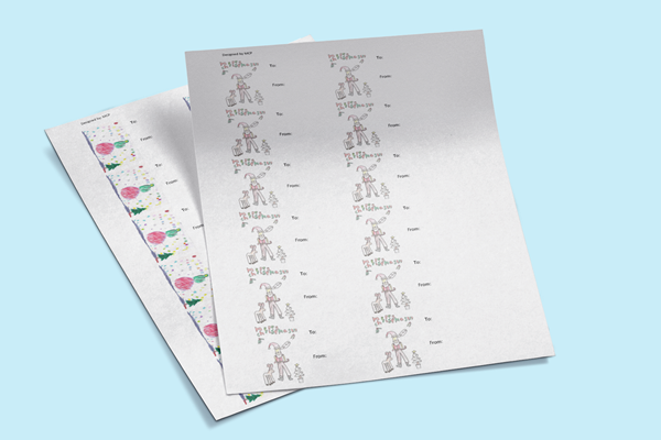 Sticky Gift Labels